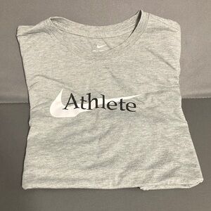 Nike Dri Fit Heather Gray Athlete Tee men’s XL